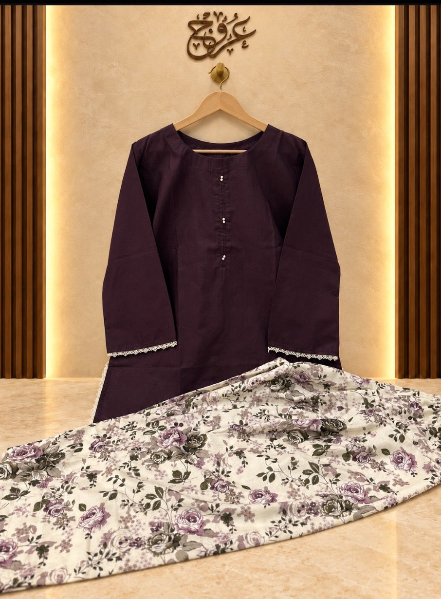 U-778 Khaadi Printed 2-Piece Vol # 02