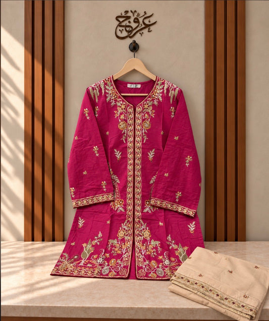 U-758 Open Shirt 2-Piece