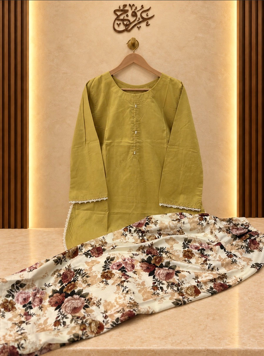 U-774 Khaadi Printed 2-Piece Vol # 01