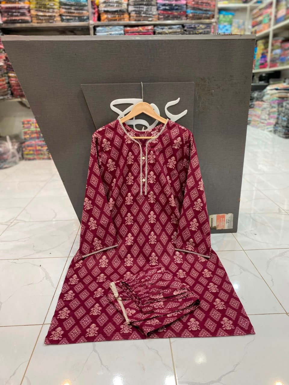 U-702 Al Karam 2 Piece Handmade Dresses