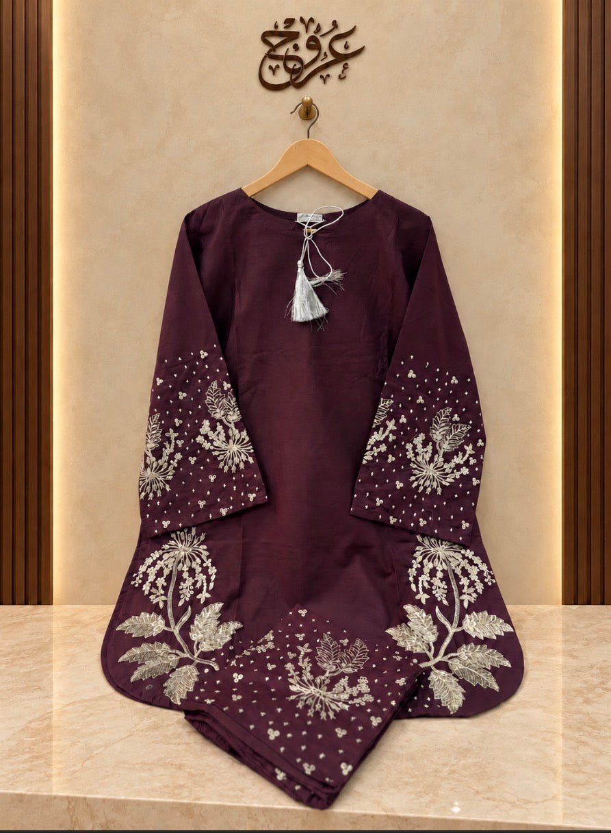 U-766 Sitara 2-Piece Dark Colours